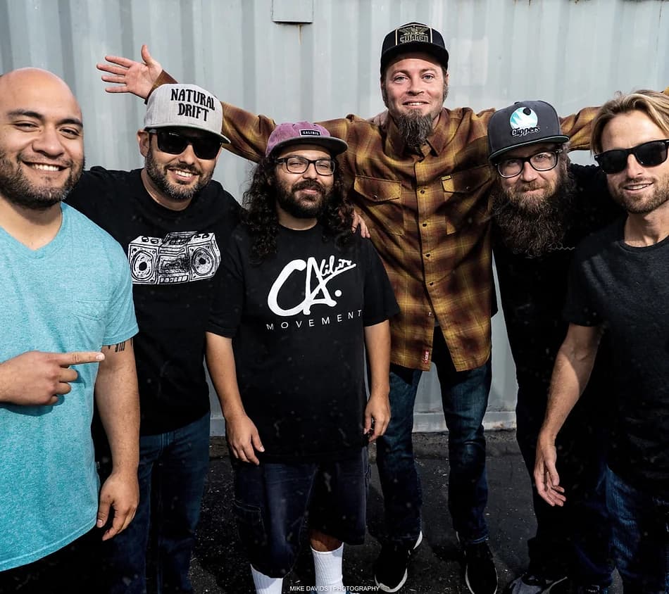 Fortunate Youth performing live
